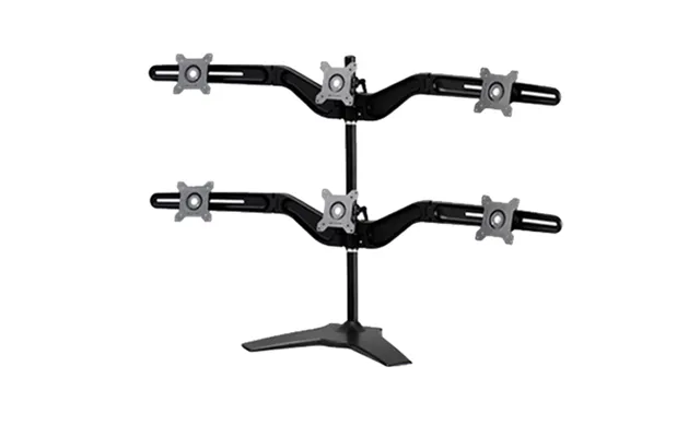 Amer Mounts Amr6s Monitor Mount Stand 61 Cm 24 Black Desk