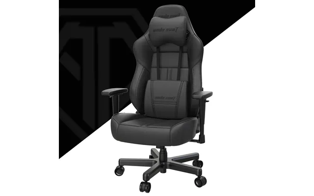 Anda Seat Dark Demon Dragon Pc Gaming Chair Upholstered Padded Seat Bl