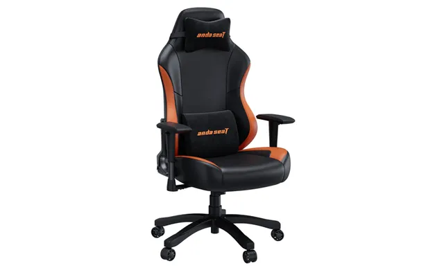 Anda Seat Luna Gaming Armchair Padded Seat Black. Orange