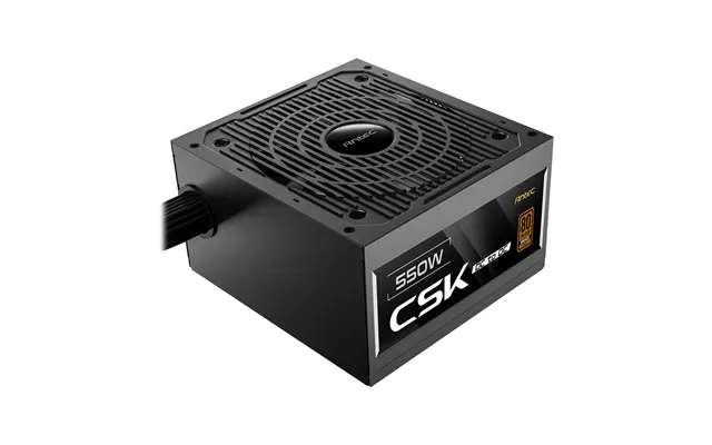 Antec Csk550dc 550w Power Supply. 80 Plus Bronze Certified. Atx 12v 2