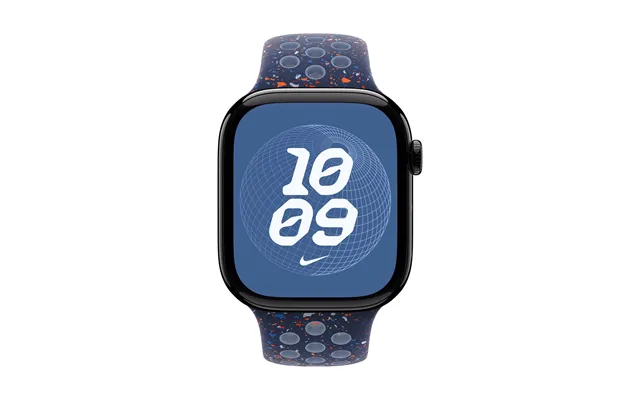 Apple Nike Sport Band Blue Aluminium. Fluoroelastomer