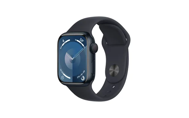 Apple Watch Series 9 Gps 41mm Midnight Aluminium Case W Midnight Spor