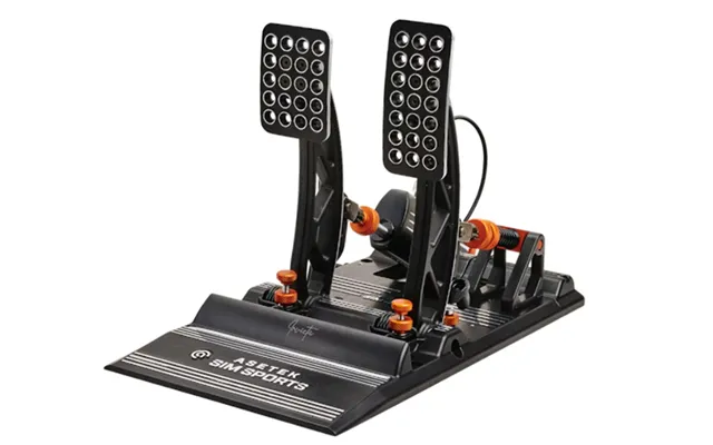 Asetek 40-010-0000001 Gaming Controller Black. Orange. White Usb Pedal