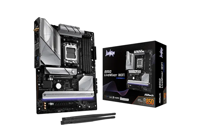 Asrock B850 Livemixer Wifi Amd B850 Socket Am5 Atx