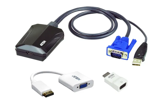 Aten Cv211cp Kvm Switch Black