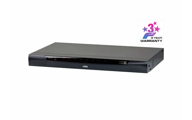 Aten Kn1108va Kvm Switch Rack Mounting Black