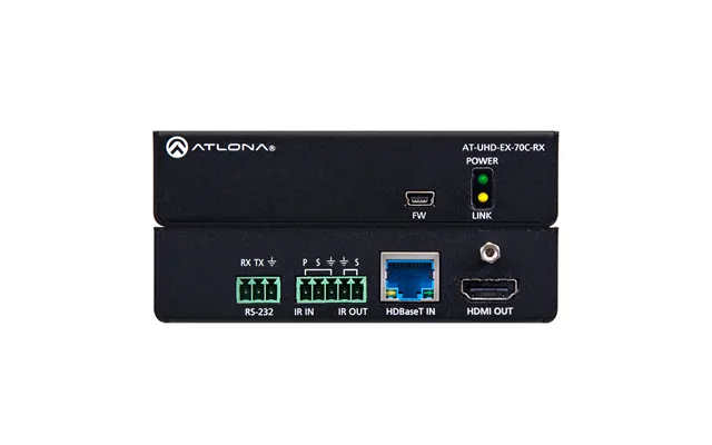 Atlona At-uhd-ex-70c-rx Av Extender Av Receiver Black