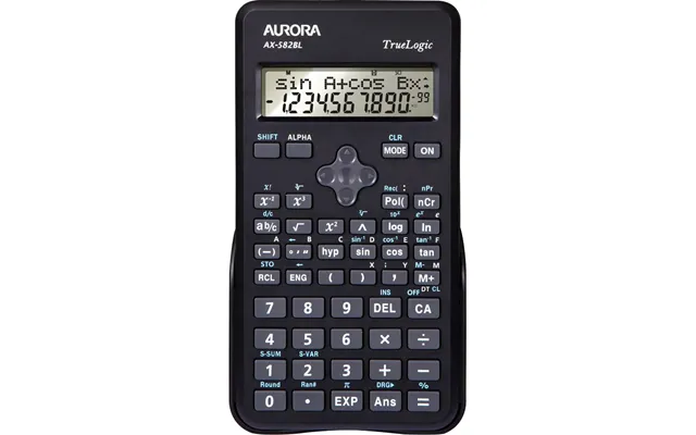 Aurora Ax-582bl Calculator Pocket Scientific Black