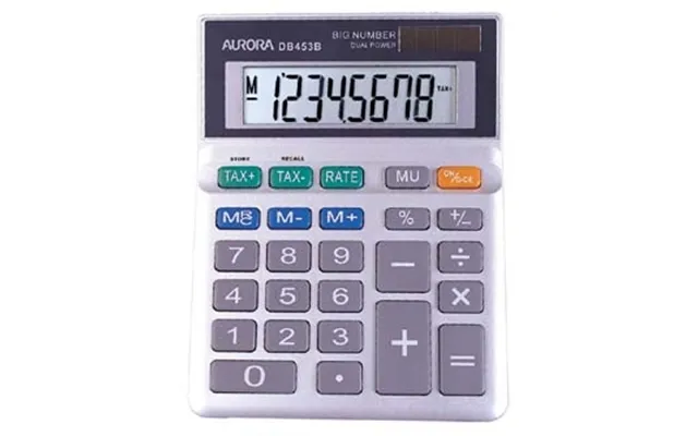 Aurora Db453b Calculator Desktop Financial Grey