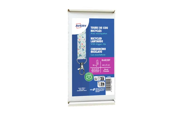 Avery R4828f Strap Badge Holder Fabric Multicolour