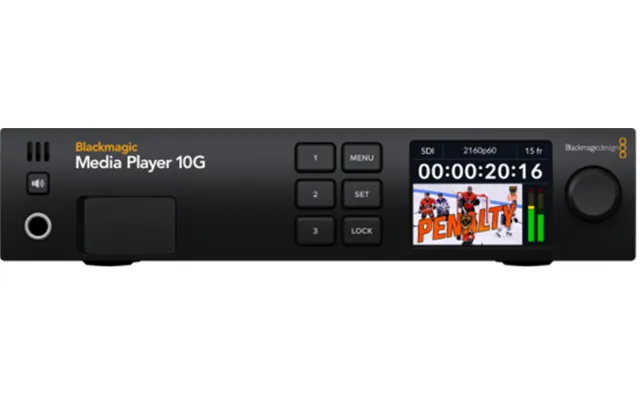 Blackmagic Design Media Player 10g Video Capturing Device Thunderbolt