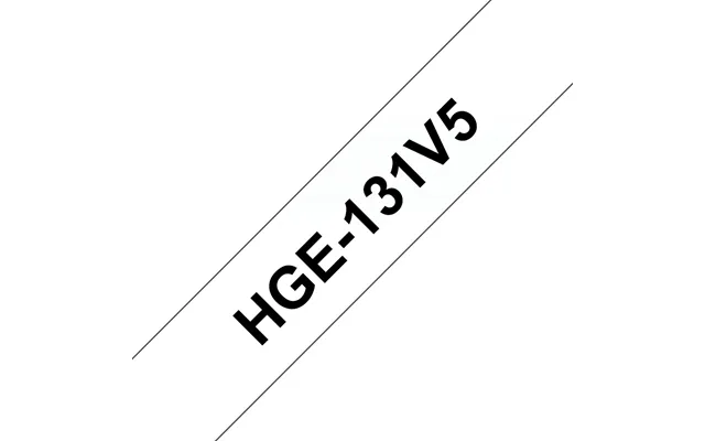 Brother Hge-131v5 Directlabel Black On Transparent Laminat 12mm X 8m P