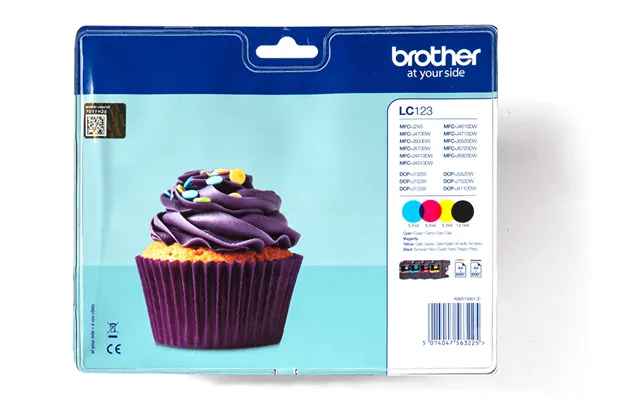 Brother Lc-123valbpdr Ink Cartridge Multi Pack Bk.c.m.y. 4x600 Pages I