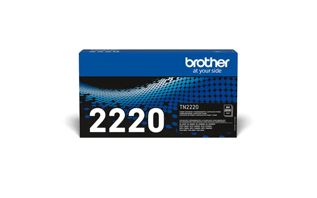 Brother Tn-2220 Toner-kit. 2.6k Pages Iso Iec 19752 For Brother Fax 28