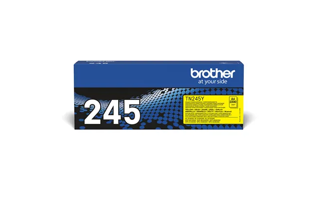 Brother Tn-245y Toner-kit Yellow High-capacity. 2.2k Pages Iso Iec 197