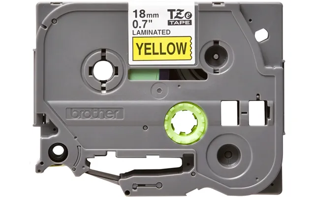 Brother Tze-641 Directlabel Black On Yellow Laminat 18mm X 8m For Brot