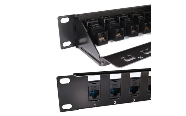 Cablenet 16 Port Cat5e Utp 1u Coupler Panel