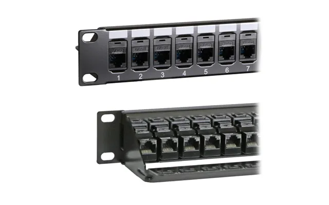 Cablenet 24 Port Cat6 Utp 1u Coupler Panel