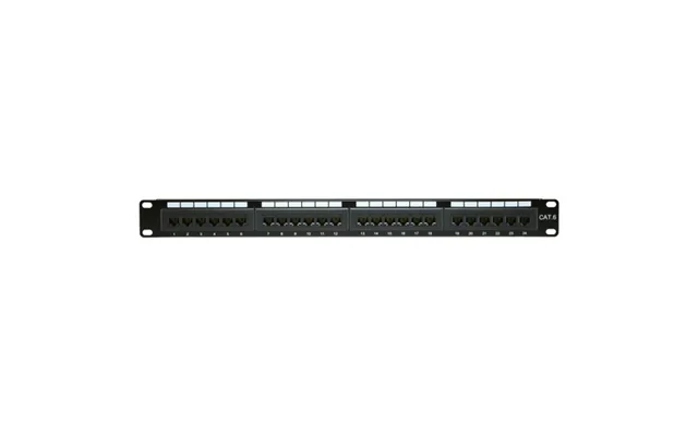 Cablenet 24 Port Cat6 Utp 1u Eco Patch Panel