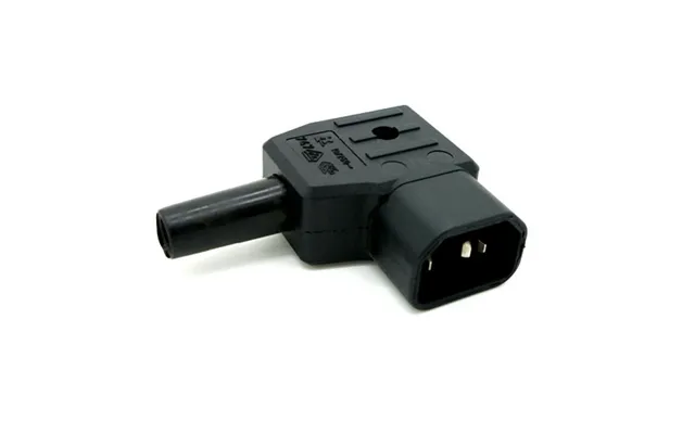 Cablenet C14 Right Angle 10amp Power Connector Screw