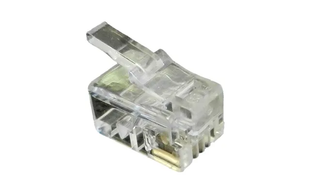 Cablenet Rj10 4p4c 24-26awg Crimp Plug Stranded