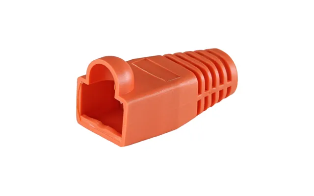 Cablenet Rj45 Cat6a Boot Orange 6.5mm