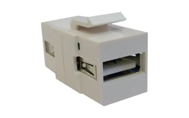 Cablenet Usb 2.0 Type A Female - Female Keystone White
