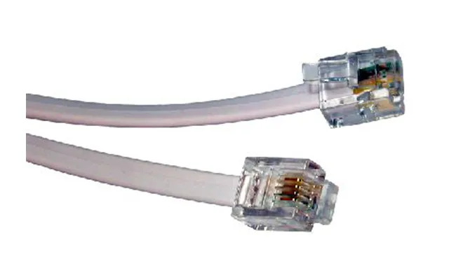 Cables Direct 5m Rj11 Modem Cable Grey