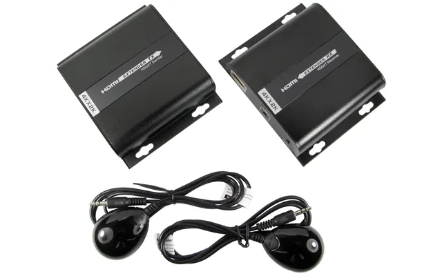 Cables Direct Hd-ex358 Av Extender Av Transmitter & Receiver Black