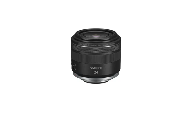 Canon Wide-angle Rf 24 Mm F1.8 Macro Is Stm Camera Lenses. Black