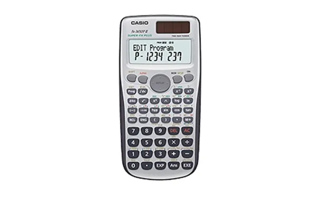 Casio Fx-3650pii Calculator Pocket Scientific Black. Silver