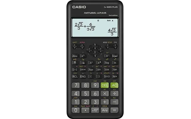 Casio Fx-82es Plus-2 Calculator Pocket Scientific Black