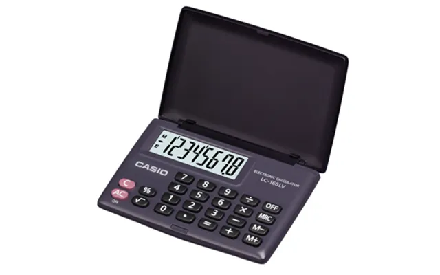 Casio Lc-160lv Calculator Pocket Basic Black