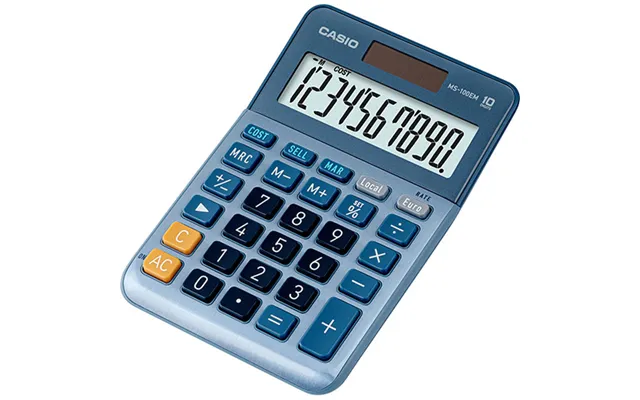Casio Ms-100em Calculator Desktop Display Multicolour