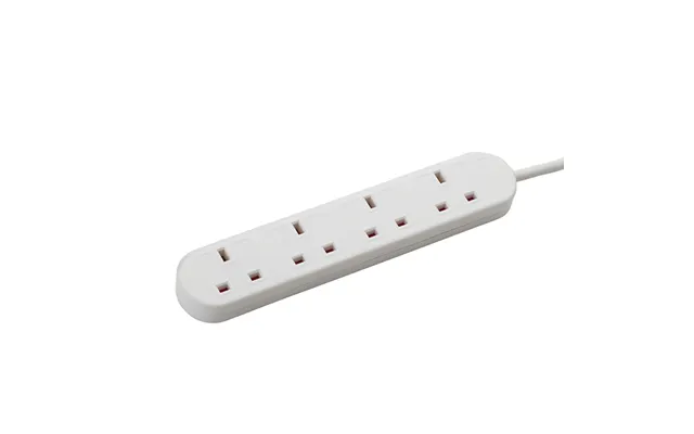 Connektgear 2m 4 Way Power Extension Block - C14 Plug To 4 X Uk Socket