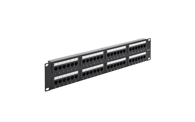 Connektgear 48 Port Patch Panel Cat5e Idc Punch Down 19 Inch