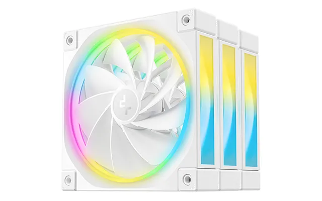 Deepcool Fl12r Wh-3 In 1 Computer Case Fan 12 Cm White 3 Pc S