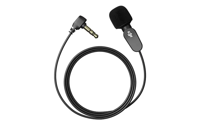 Dji 6941565971340 Microphone Black Lavalier Lapel Microphone