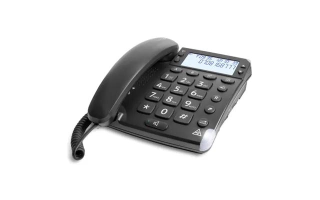 Doro Magna 4000 Analog Telephone Caller Id Black