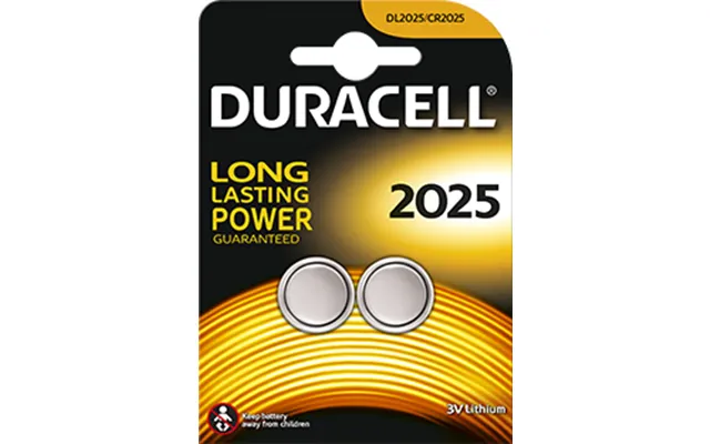 Duracell Specialties - Electronics Batteries 2025 2pk Single-use Batte