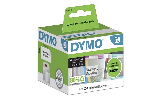 Dymo 11354 S0722540 Directlabel-etikettes 57mm X32mm For Dymo Lw 550 6