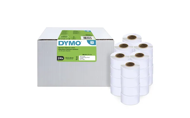 Dymo 13188 S0722360 Directlabel-etikettes White 28mm X 89mm Pack 24 Fo