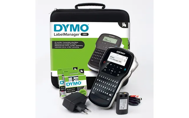 Dymo Labelmanager 280 Rechargeable Handheld Label Maker Kit Qwerty K