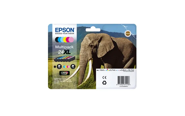 Epson C13t24354012 24xl Ink Cartridge Light Cyan High-capacity
