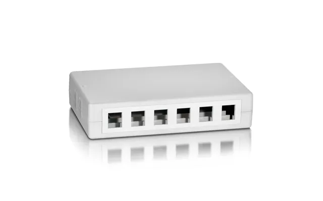 Equip 12-port Keystone Jack Surface Mount Box