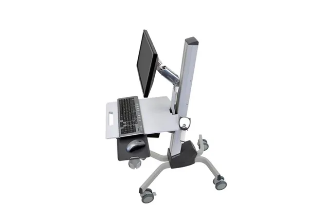 Ergotron Neo-flex Lcd Cart Grey Flat Panel Multimedia Cart Trolley