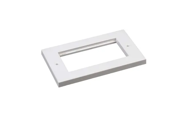 Fdl 86 X 145mm Modular Faceplate - 2 Gang 4 Module 100 X 50mm
