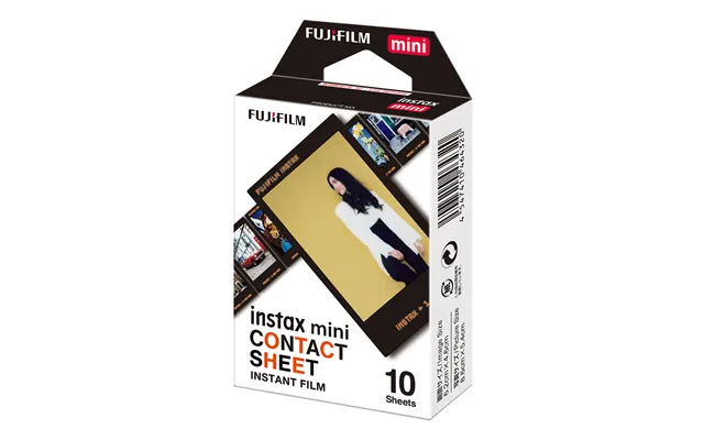 Fujifilm Instax Mini Contact Sheet Film Black