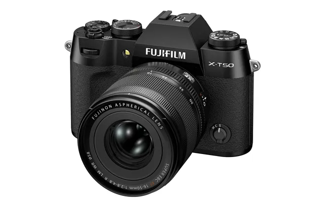 Fujifilm X-t50 Mirrorless Digital Camera - Black