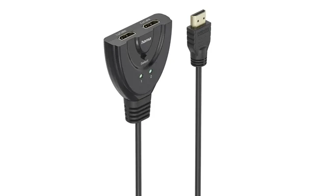 Hama 4k Hdmi 2x1 Toggle Switch. 2x Hdmi Socket - 1x Hdmi Plug